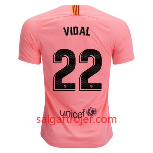 FC Barcelona Fodboldtrøjer Arturo Vidal 22 3. sæt 2018/19 Kort ærmer FC Barcelona Fodboldtrøjer Arturo Vidal 22 3. sæt 2018/19 Kort ærmer